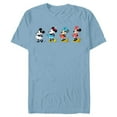 thumbnail image 1 of Disney Minnie Mouse Through the Decades - Short Sleeve Blended T-Shirt for Adults - Customized-Ocean Blue, 1 of 5