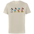 thumbnail image 1 of Disney Minnie Mouse Through the Decades - Short Sleeve Cotton T-Shirt for Adults - Customized-Natural, 1 of 5