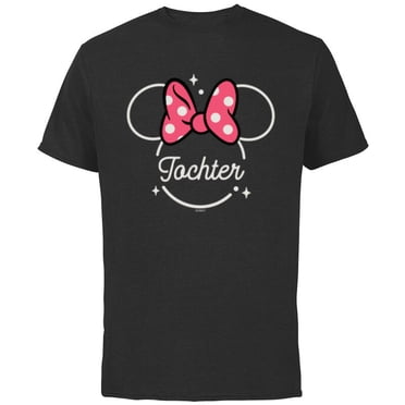 Disney Minnie Mouse Red Bow Icon Sister Family- Short Sleeve Cotton T ...