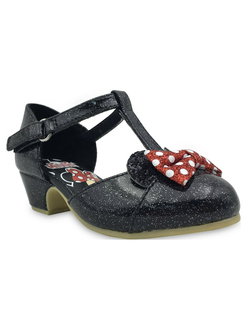 Disney Minnie Mouse Toddler Girl Dress Heel Pump