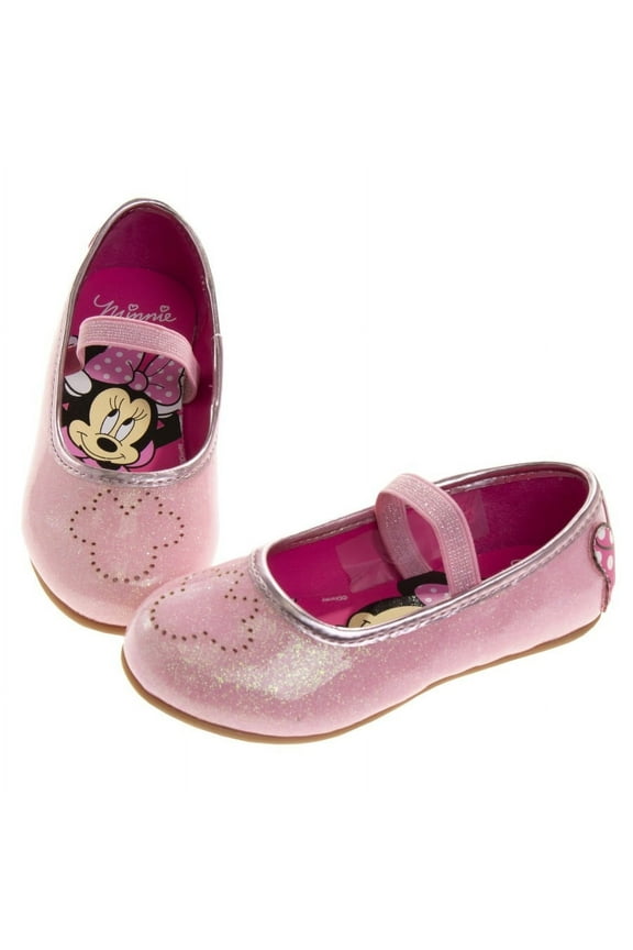 Minnie Mouse Toddler Girls' Flat Dress Shoes