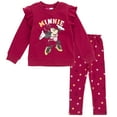 thumbnail image 1 of Disney Minnie Mouse Toddler Girls Fleece Sweatshirt and Pants Set Polka Dots Minnie Mouse / Polka Dot 5T, 1 of 5