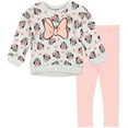 thumbnail image 1 of Disney Minnie Mouse Toddler Girls Pullover Fleece Sweatshirt and Leggings Outfit Set, 1 of 5
