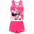 thumbnail image 1 of Disney Minnie Mouse Toddler Girls Summer Swimsuit Sleeveless Swimwear Two-Piece Suit Beach Bikini Size 2-9, 1 of 10