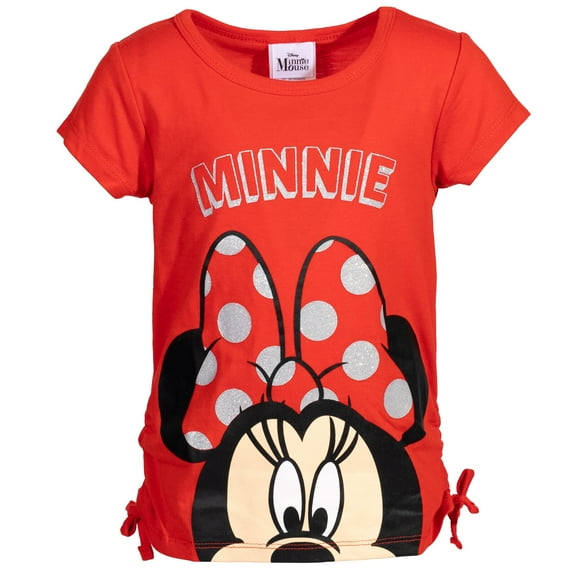 Disney Minnie Mouse Toddler Girls T-Shirt Toddler to Big Kid