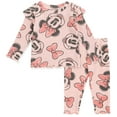 thumbnail image 1 of Disney Minnie Mouse Toddler Girls T-Shirt and Pants Infant to Toddler, 1 of 5