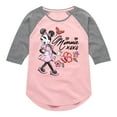 thumbnail image 1 of Disney - Minnie Mouse - Toddler & Youth Girls Raglan Graphic T-Shirt, 1 of 5