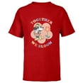 thumbnail image 1 of Disney Minnie Mouse Together We Bloom Springtime Flower - Short Sleeve T-Shirt for Kids - Customized-Red, 1 of 5