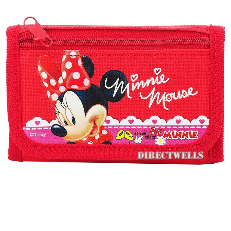 Disney Minnie Mouse Trifold Wallet Walmart
