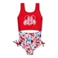 thumbnail image 1 of Disney Minnie Mouse UPF 50+ One Piece Bathing Suit Toddler to Big Kid, 1 of 5
