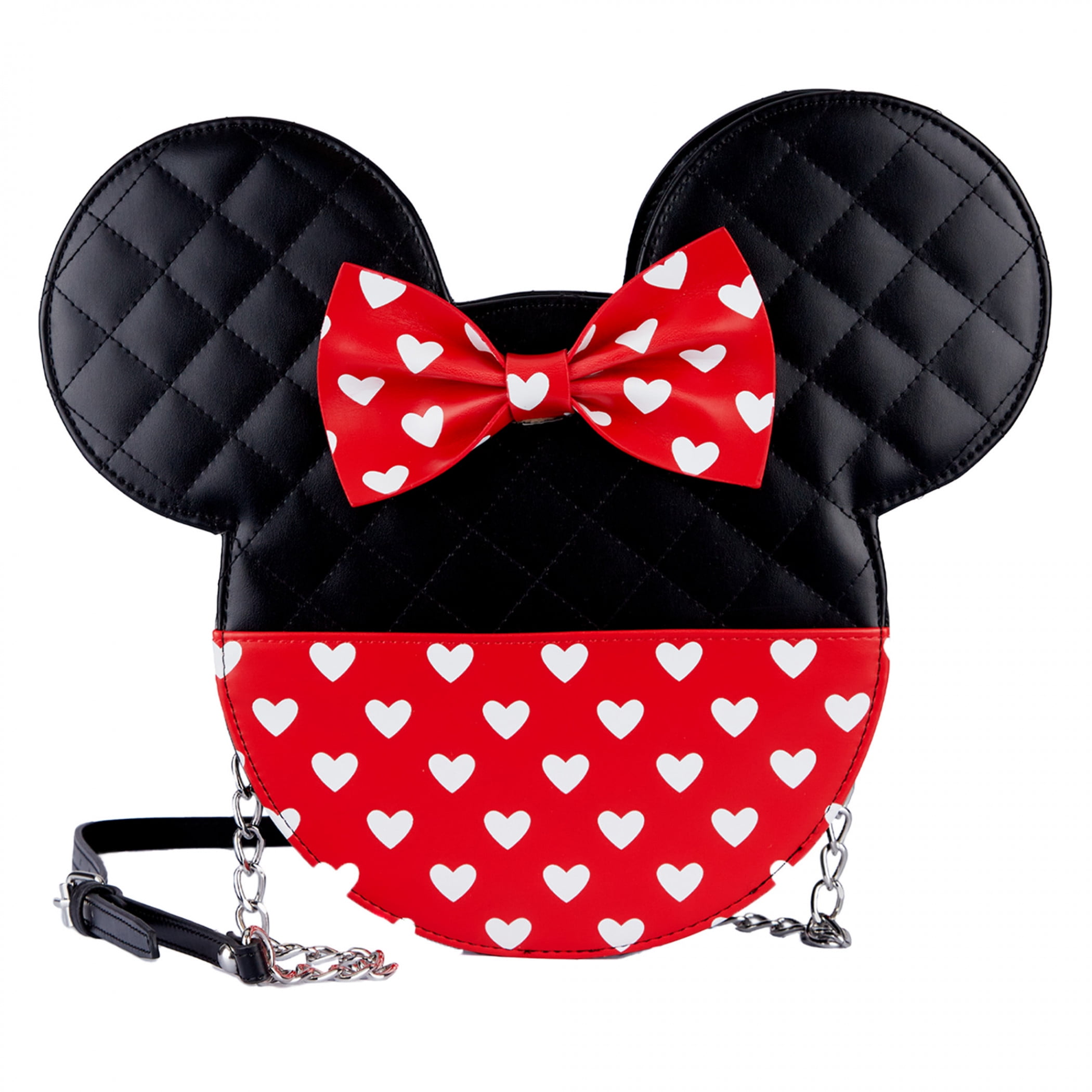 Disney Minnie Mouse Valentine s Reversible Crossbody Bag by