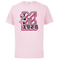 thumbnail image 1 of Disney Minnie Mouse Varsity 1928 - Short Sleeve Cotton T-Shirt for Adults - Customized-Soft Pink, 1 of 5