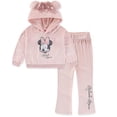 thumbnail image 1 of Disney Minnie Mouse Velour Hoodie and Flared Pants Set (Girls), 2 Piece Set, Sizes 2T-6X, 1 of 7