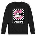 thumbnail image 1 of Disney - Minnie Mouse - Vibin' - Men's Crew Neck Fleece Pullover, 1 of 5
