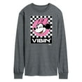 thumbnail image 1 of Disney - Minnie Mouse - Vibin' - Men's Long Sleeve T-Shirt, 1 of 5
