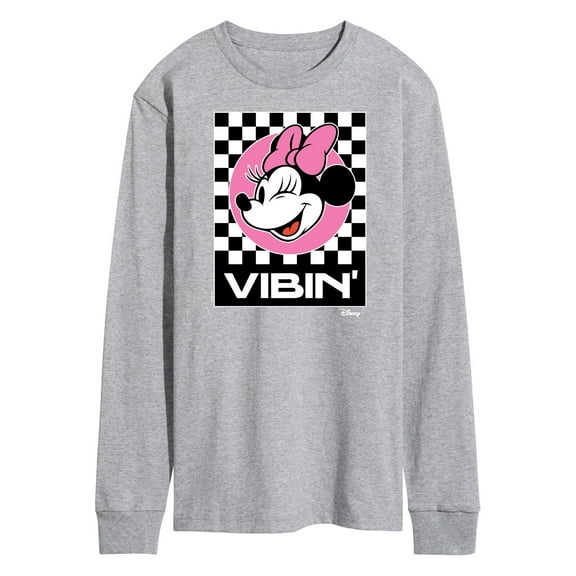 Disney - Minnie Mouse - Vibin' - Men's Long Sleeve T-Shirt
