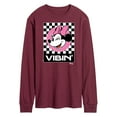 thumbnail image 1 of Disney - Minnie Mouse - Vibin' - Men's Long Sleeve T-Shirt, 1 of 1