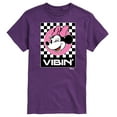 thumbnail image 1 of Disney - Minnie Mouse - Vibin' - Men's Short Sleeve Graphic T-Shirt, 1 of 3