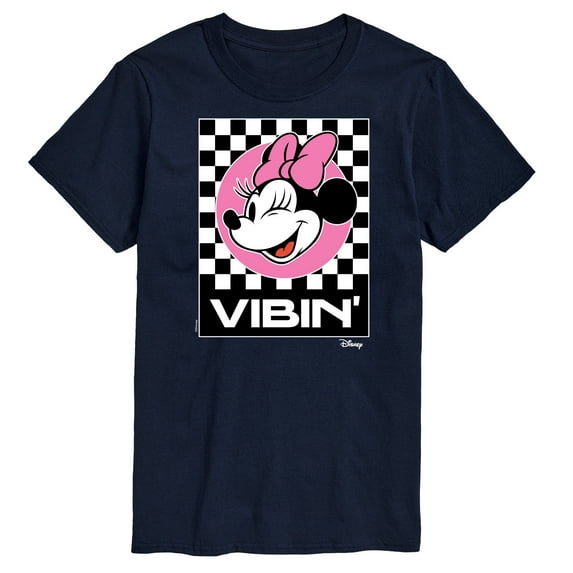 Disney - Minnie Mouse - Vibin' - Men's Short Sleeve Graphic T-Shirt