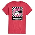 thumbnail image 1 of Disney - Minnie Mouse - Vibin' - Men's Short Sleeve Graphic T-Shirt, 1 of 4