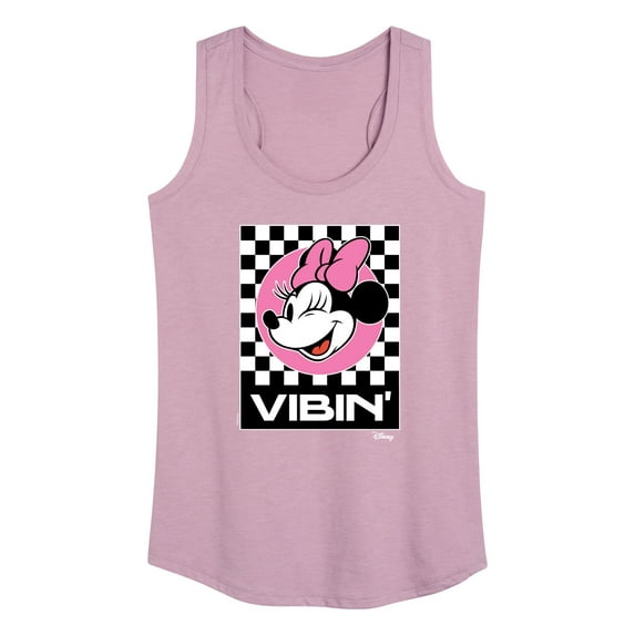 Disney - Minnie Mouse - Vibin' - Women's Racerback Tank Top