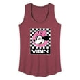 thumbnail image 1 of Disney - Minnie Mouse - Vibin' - Women's Racerback Tank Top, 1 of 4