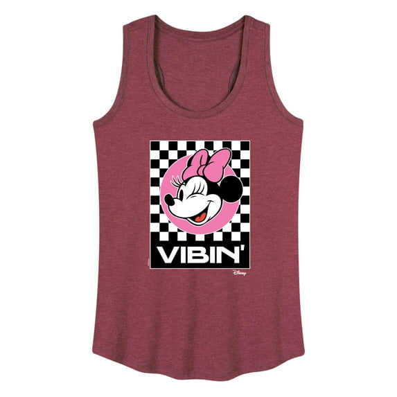 Disney - Minnie Mouse - Vibin' - Women's Racerback Tank Top