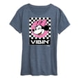 thumbnail image 1 of Disney - Minnie Mouse - Vibin' - Women's Short Sleeve Graphic T-Shirt, 1 of 5