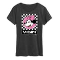 thumbnail image 1 of Disney - Minnie Mouse - Vibin' - Women's Short Sleeve Graphic T-Shirt, 1 of 5