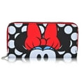 thumbnail image 1 of Disney Minnie Mouse Wallet Women - PU Leather Wristlet Wallets for Women - Mickey Mouse Minnie Mouse Red Wristlet Wallet, 1 of 4