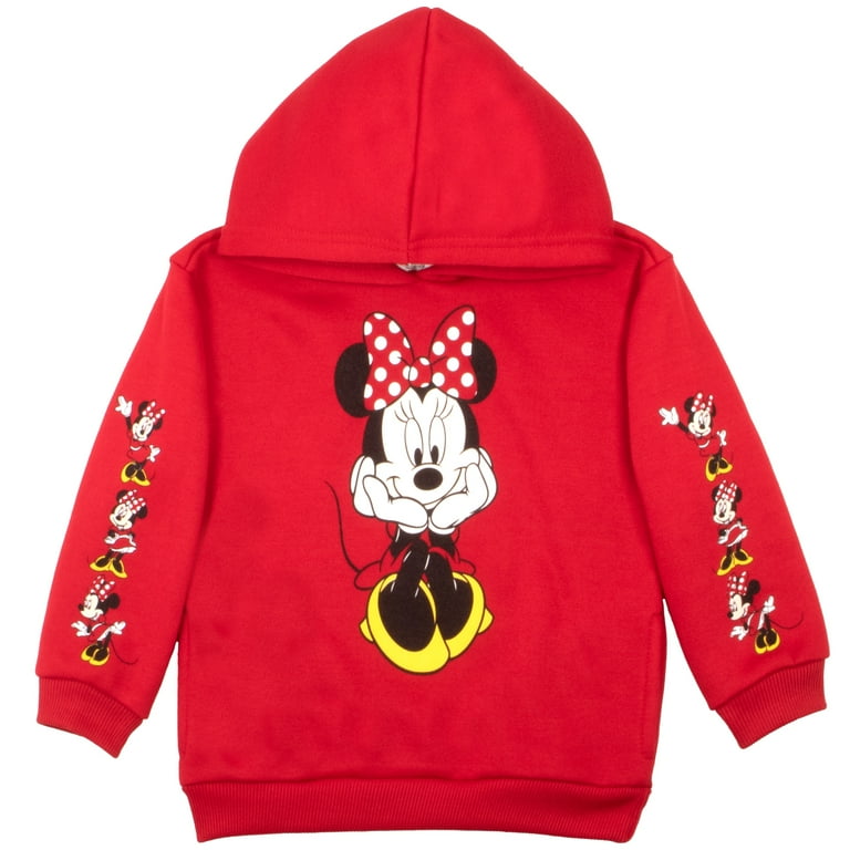 Disney Minnie Mouse Winnie The Pooh Lilo and Stitch Girls Pullover Hoodie for Kids Size 2T 16 Walmart