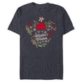 thumbnail image 1 of Disney Minnie Mouse Winter Wishes - Short Sleeve Blended T-Shirt for Adults - Customized-Navy Heather, 1 of 5