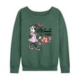 thumbnail image 1 of Disney - Minnie Mouse - Women's Lightweight French Terry Long Sleeve Shirt, 1 of 5
