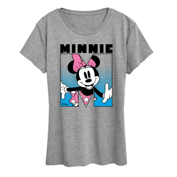 Disney - Minnie Mouse - Women's Short Sleeve Graphic T-Shirt