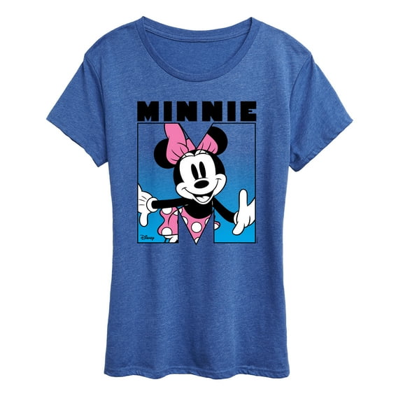 Disney - Minnie Mouse - Women's Short Sleeve Graphic T-Shirt
