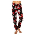 thumbnail image 1 of Disney Minnie Mouse Womens Pajama Pants Lounge Jogger, Minnie, Size: S, 1 of 3
