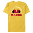 thumbnail image 1 of Disney Minnie Mouse World Famouse Madre Mother’s Day - Short Sleeve Blended T-Shirt for Adults - Customized-Yellow, 1 of 5