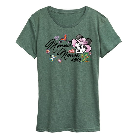 Disney - Minnie Mouse Xoxo - Women's Short Sleeve Graphic T-Shirt