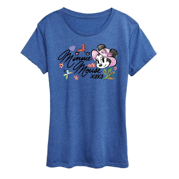 Disney - Minnie Mouse Xoxo - Women's Short Sleeve Graphic T-Shirt