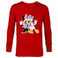 thumbnail image 1 of Disney Minnie Mouse and Daisy Duck Best Friends - Long Sleeve T-Shirt for Men -Customized-New Red, 1 of 5