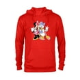 thumbnail image 1 of Disney Minnie Mouse and Daisy Duck Best Friends - Pullover Hoodie for Adults -Customized-Red Heather, 1 of 5