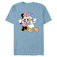 thumbnail image 1 of Disney Minnie Mouse and Daisy Duck Best Friends - Short Sleeve Blended T-Shirt for Adults -Customized-Ocean Blue, 1 of 5