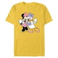 thumbnail image 1 of Disney Minnie Mouse and Daisy Duck Best Friends - Short Sleeve Blended T-Shirt for Adults -Customized-Yellow, 1 of 5