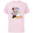 thumbnail image 1 of Disney Minnie Mouse and Daisy Duck Best Friends - Short Sleeve Cotton T-Shirt for Adults -Customized-Soft Pink, 1 of 5