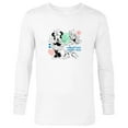 thumbnail image 1 of Disney Minnie Mouse and Daisy Duck #Besties - Long Sleeve T-Shirt for Men - Customized-White, 1 of 5