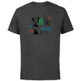 thumbnail image 1 of Disney Minnie Mouse and Daisy Duck #Besties - Short Sleeve Cotton T-Shirt for Adults - Customized-Charcoal, 1 of 5