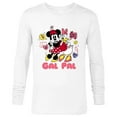 thumbnail image 1 of Disney Minnie Mouse and Daisy Duck Gal Pal Cute Retro - Long Sleeve T-Shirt for Men - Customized-White, 1 of 5