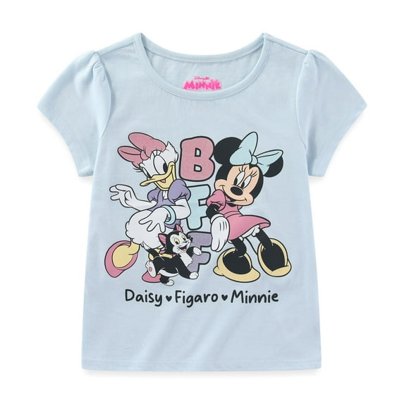 Disney Minnie Mouse and Daisy Duck Short Sleeve T-Shirt (Girls), Sizes 3T-6X