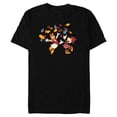 thumbnail image 1 of Disney Minnie Mouse and Daisy Duck Thanksgiving Fun - Short Sleeve Blended T-Shirt for Adults - Customized-Black, 1 of 5