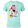 thumbnail image 1 of Disney Minnie Mouse and Daisy Duck Yoo Hoo - Short Sleeve Blended T-Shirt for Adults - Customized-Ocean Blue, 1 of 5